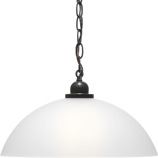 Progress Lighting Classic Dome Pendant Collection One-Light Pendant P500149-020